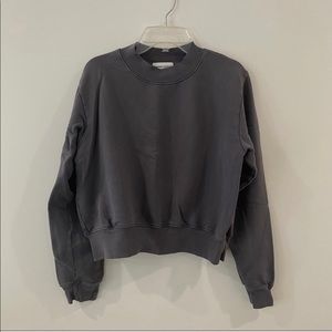 Cotton citizen gray milan crewneck size S